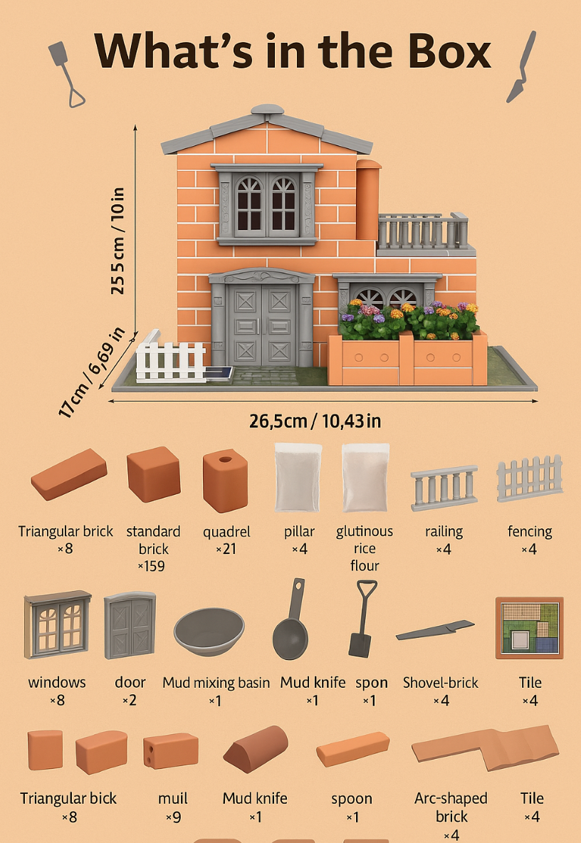 HandsOn: Classic Brick House Kit